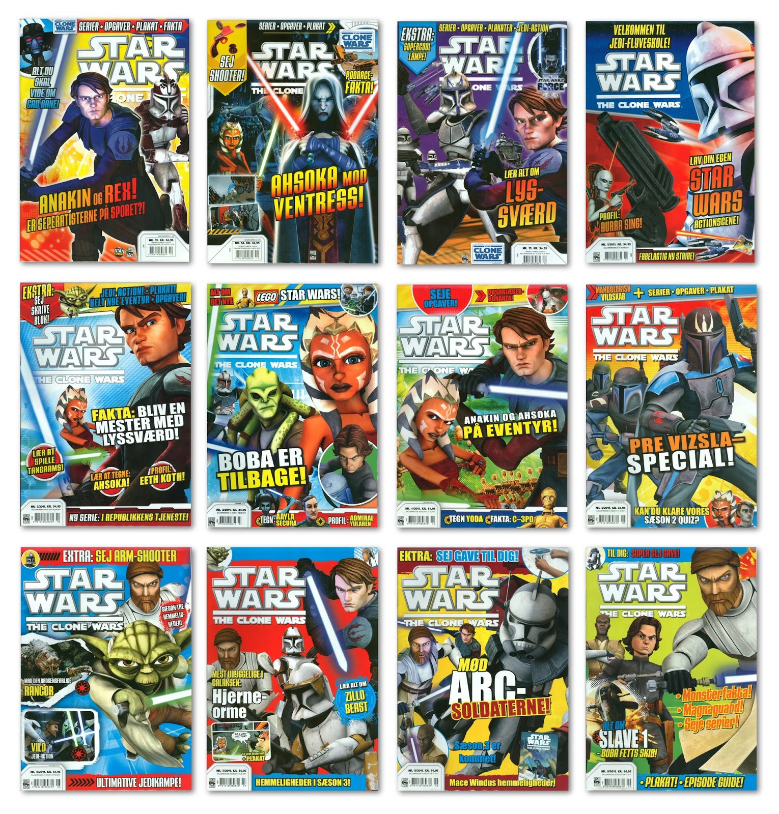 Star Wars tegneserier De danske Star Wars tegneserier