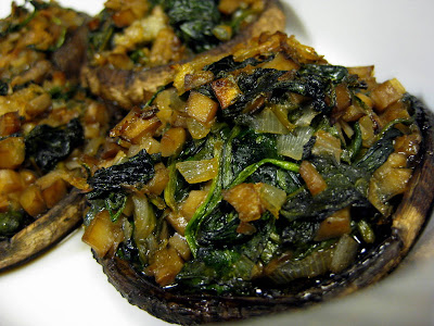 Spinach-Stuffed Mushrooms - Photo by Michelle Judd of Taste As You Go