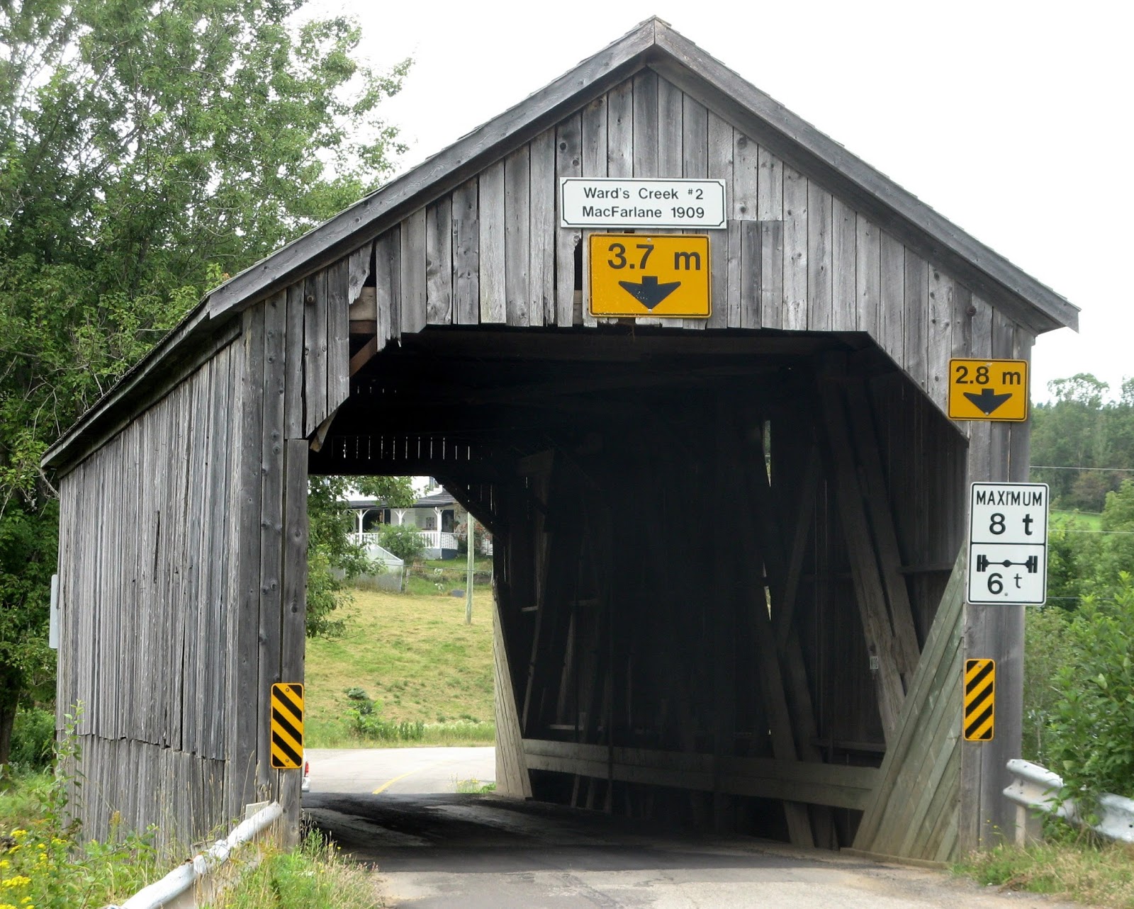 New Brunswick's Covered Bridges Wards Creek No.2 (MacFarlane)