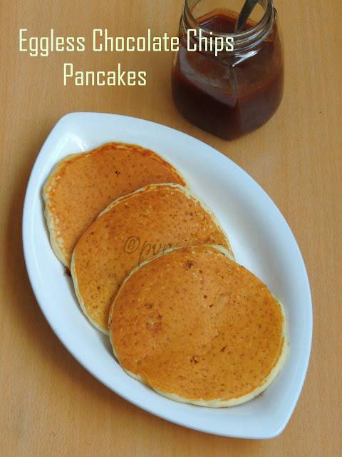 Eggless Pancakes with Instant Pancake Mix