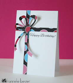 wrapped gift birthday card