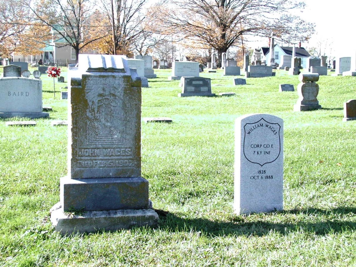 Our Civil War Veterans France, John R. > William Wages