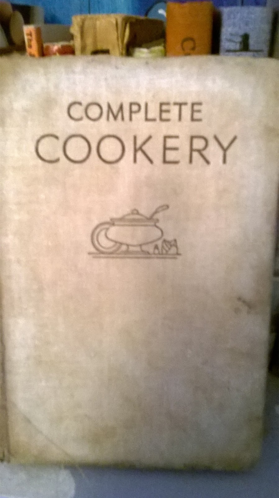Vintage Recipe Books Complete Cookery by Lilian Mattingly 1934