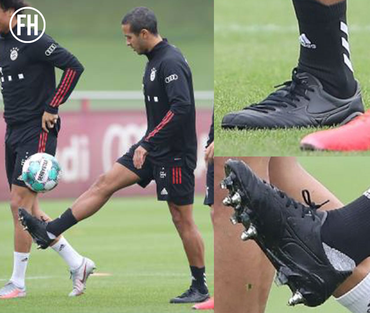 best way to blackout football boots