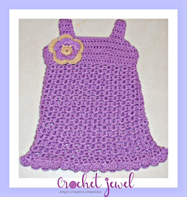 Amy's Crochet Creative Creations: How to Make a Crochet Baby Dress