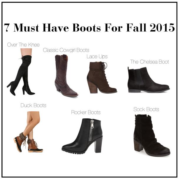names of boots styles