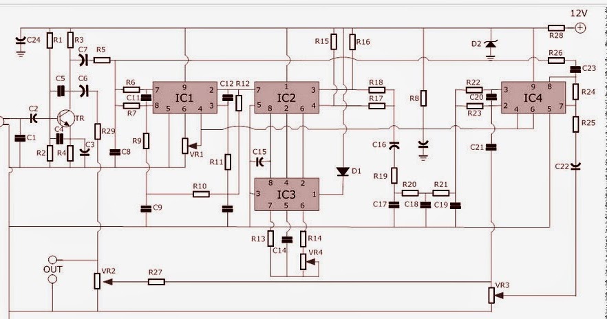 Echo Chamber Schematic Diagram « Audio Circuit