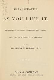 As you like it William Shakespeare As you like it William Shakespeare