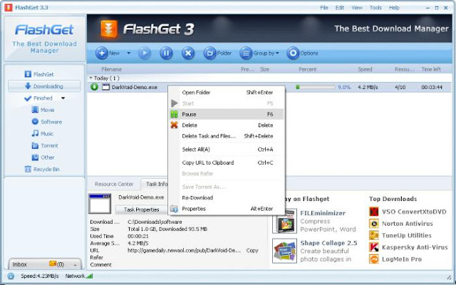 FlashGet Software Downloader Alternatif IDM