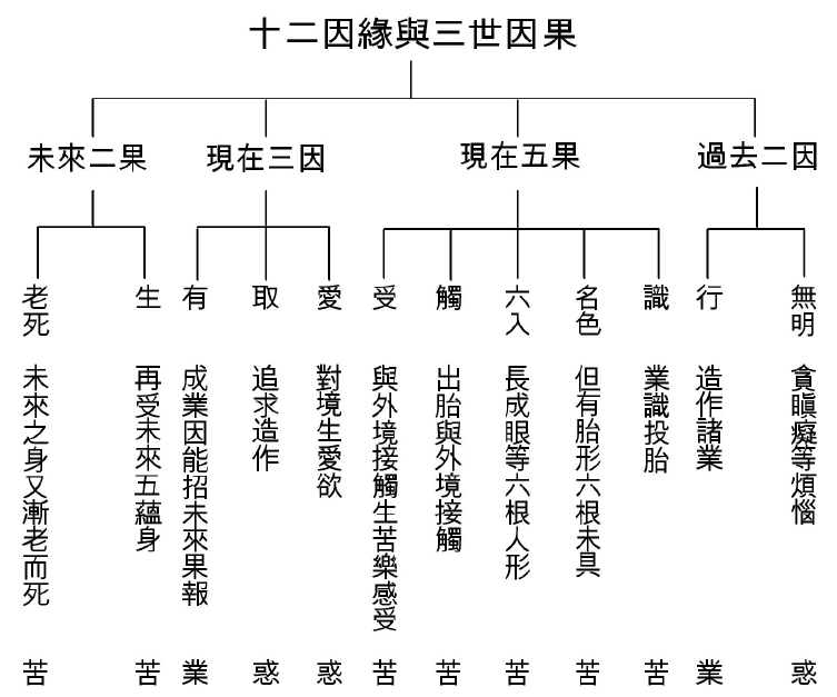 Learning about Buddhism 学佛之路: 十二因缘与三世因果