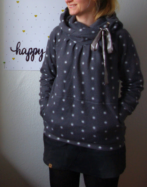 Raglan Hoodie aus Fleece selber nähen Raglan Hoodie aus Fleece selber nähen