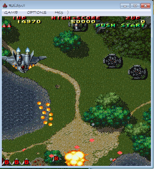 game dingdong raiden 2 (game perang pesawat)