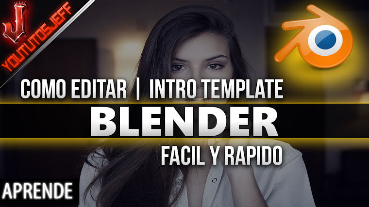 Como editar una Intro Template de Blender | Facil y Rapido