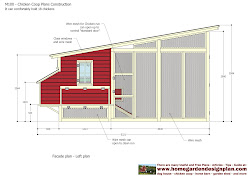 chicken coop plans build construction m100 detailed