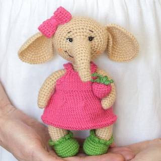 PATRON GRATIS ELEFANTA AMIGURUMI 28965 PATRON ELEFANTA AMIGURUMI 28965