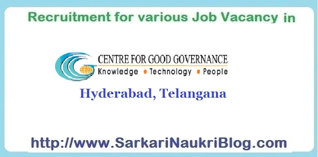 Naukri Vacancy Recruitment Centre-for-Good-Governance