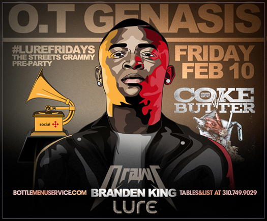 O.T. Genasis | 2017 Grammys Pre Party O.T. Genasis | 2017 Grammys Pre Party