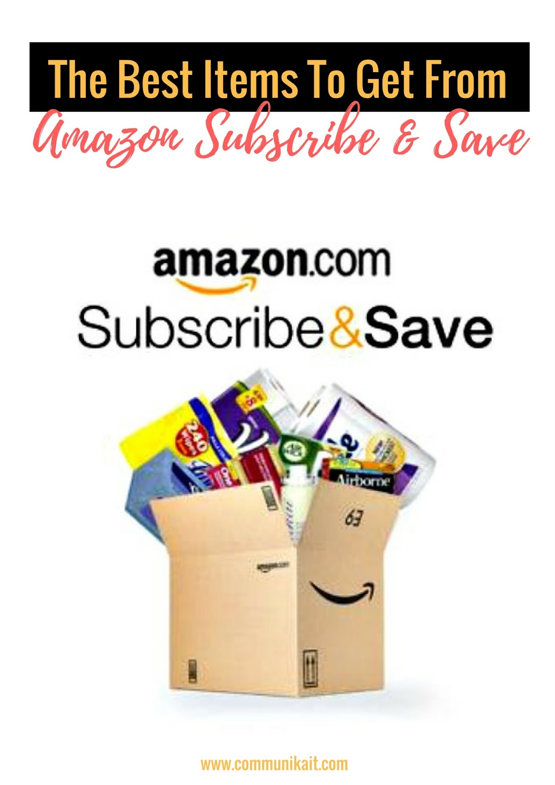 The Best Products To Get From Amazon Subscribe & Save