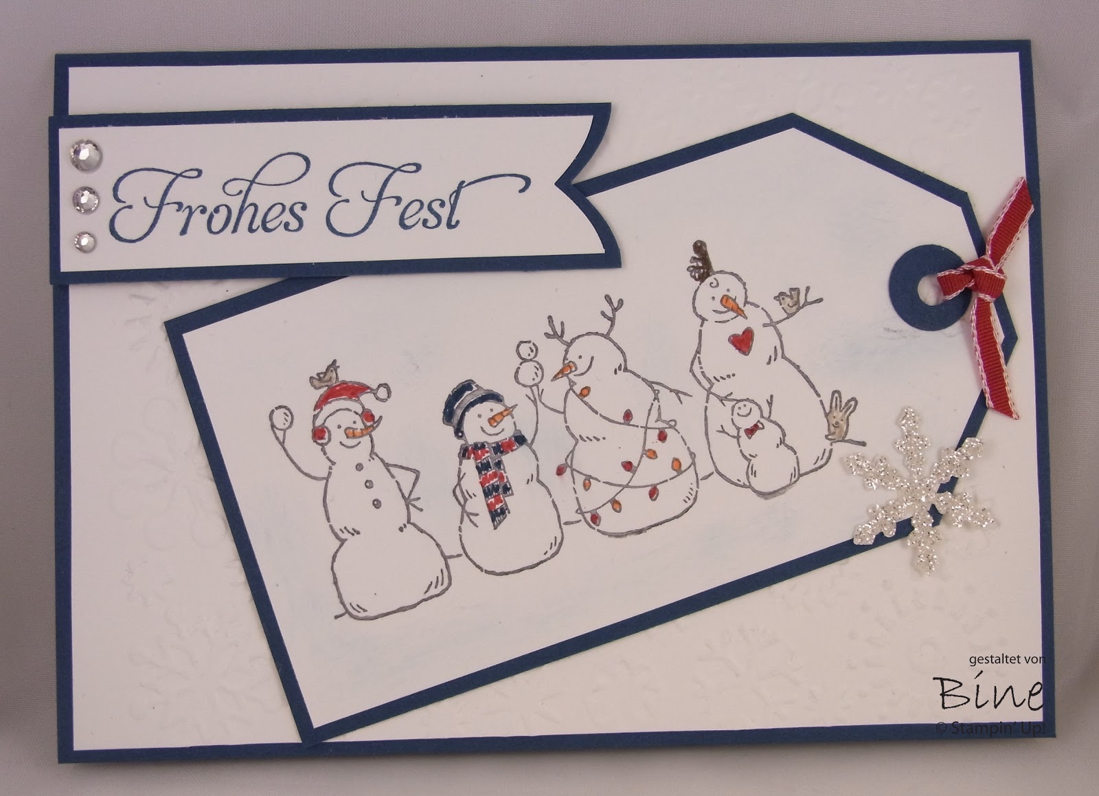 Bines Karten: Weihnachtskarten