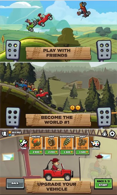 تحميل لعبة Hill Climb Racing 2 معدلة و مفتوحة للاندرويد تحميل لعبة Hill Climb Racing 2 معدلة و مفتوحة للاندرويد