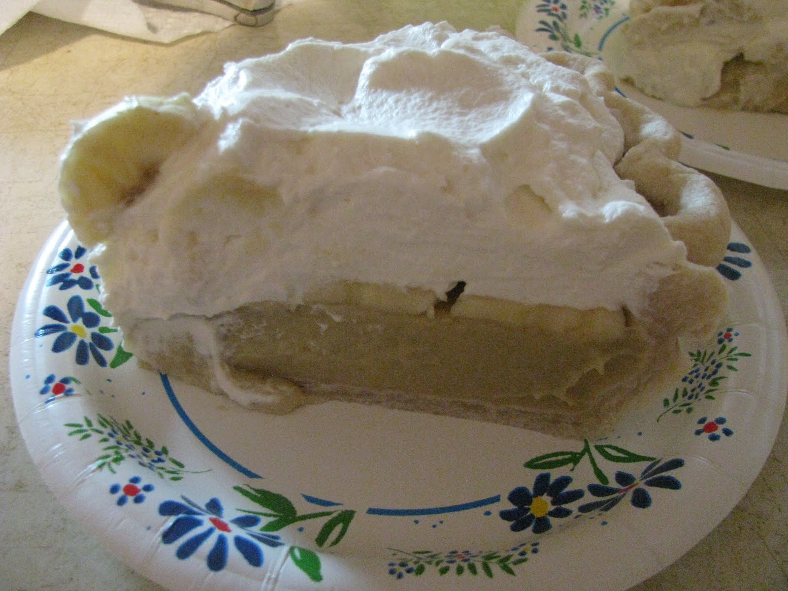 Sweet Afterthoughts Banana Cream Pie