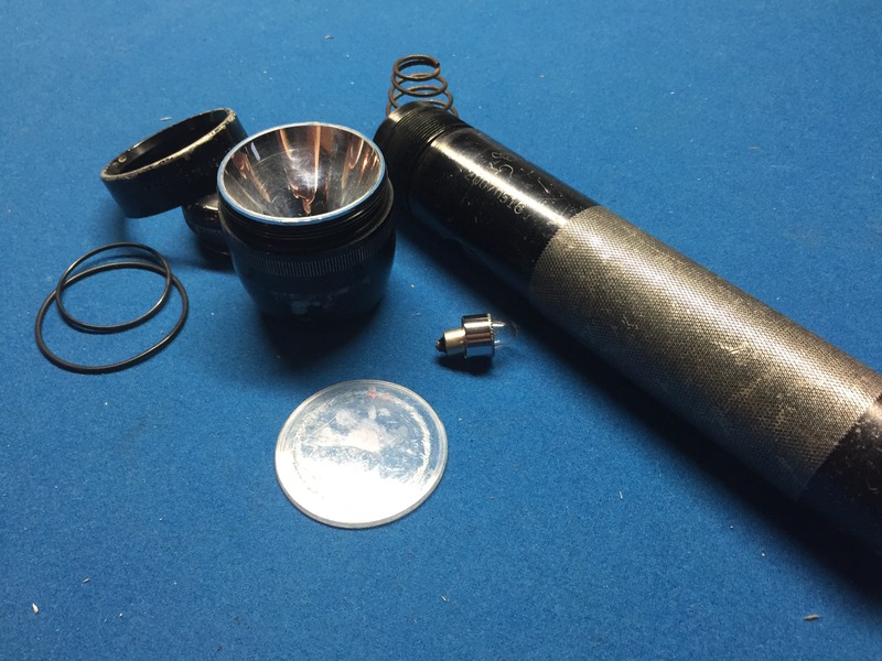 Maglite More Than A Cop Light Removing Battery Corrosion And Straightening Bent Lights
