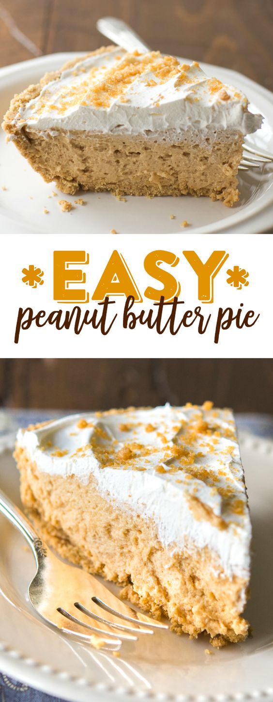 Easy Peanut Butter Pie Easy Peanut Butter Pie