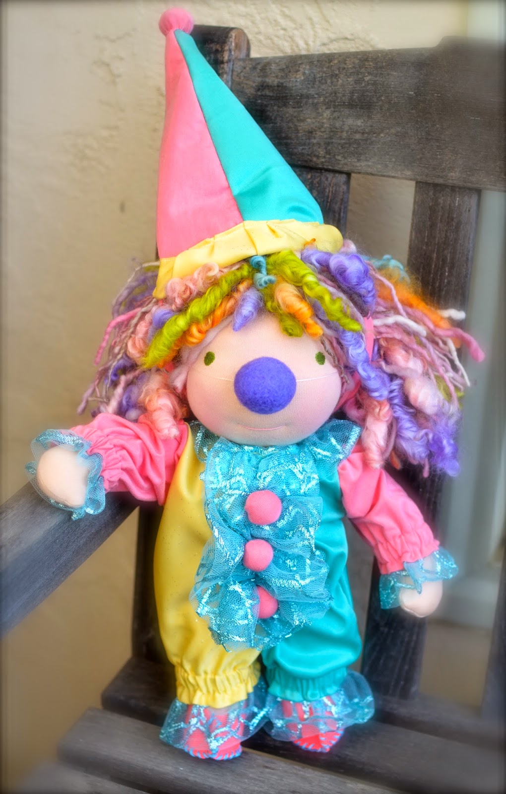 Once Upon A Doll: Meet Doodles...a Spring Clown