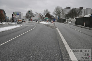 © hamburgize.com / Stefan Warda - Baustelle Budapester Straße Budapester Straße / Simon-von-Utrecht-Straße