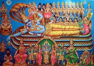 Vishnu Ananthashayanam Picture for Swargavathil Ekadasi Festival