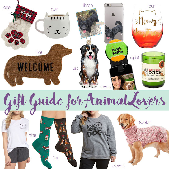 gift guide for animal lovers