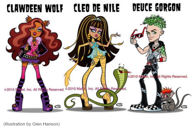 garrett sander monster high