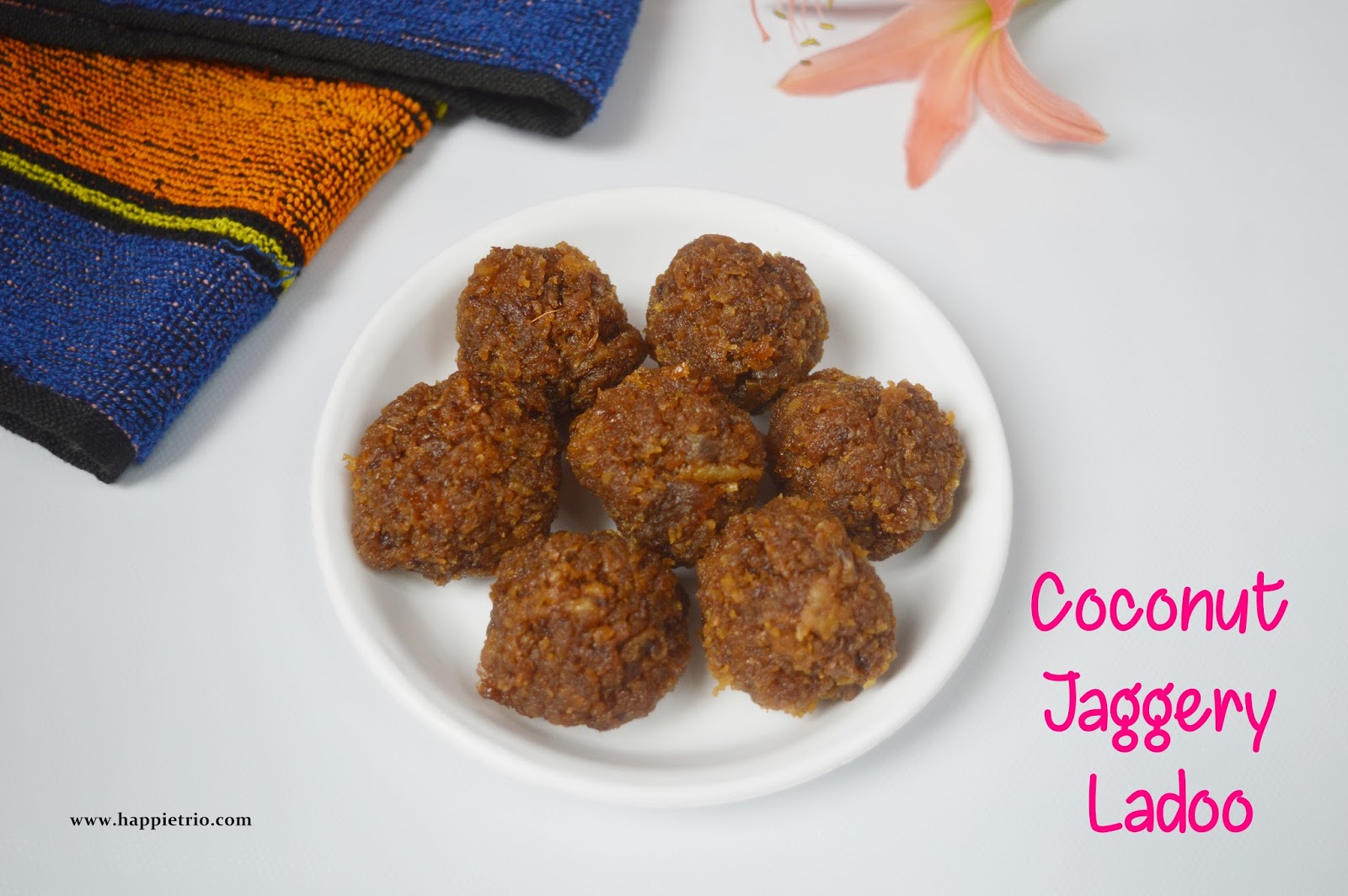 Coconut Jaggery Ladoo Recipe No Sugar Coconut Ladoo Cook with Sharmila