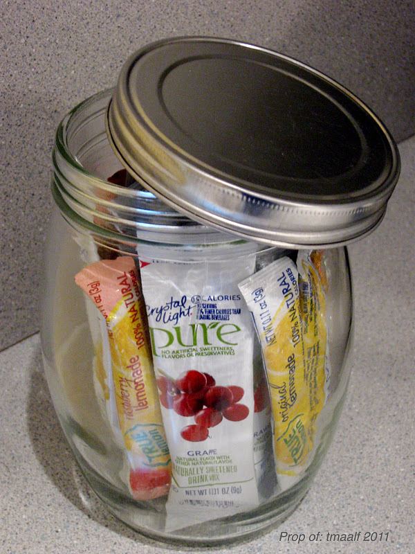 Two Men and a Little Farm GLASS JARS IN THE PANTRY
