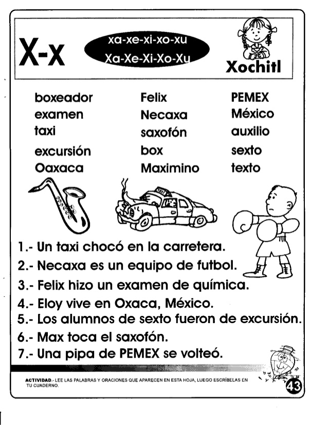 Palabras Con X Ejemplos De Palabras Con La Letra X X Images