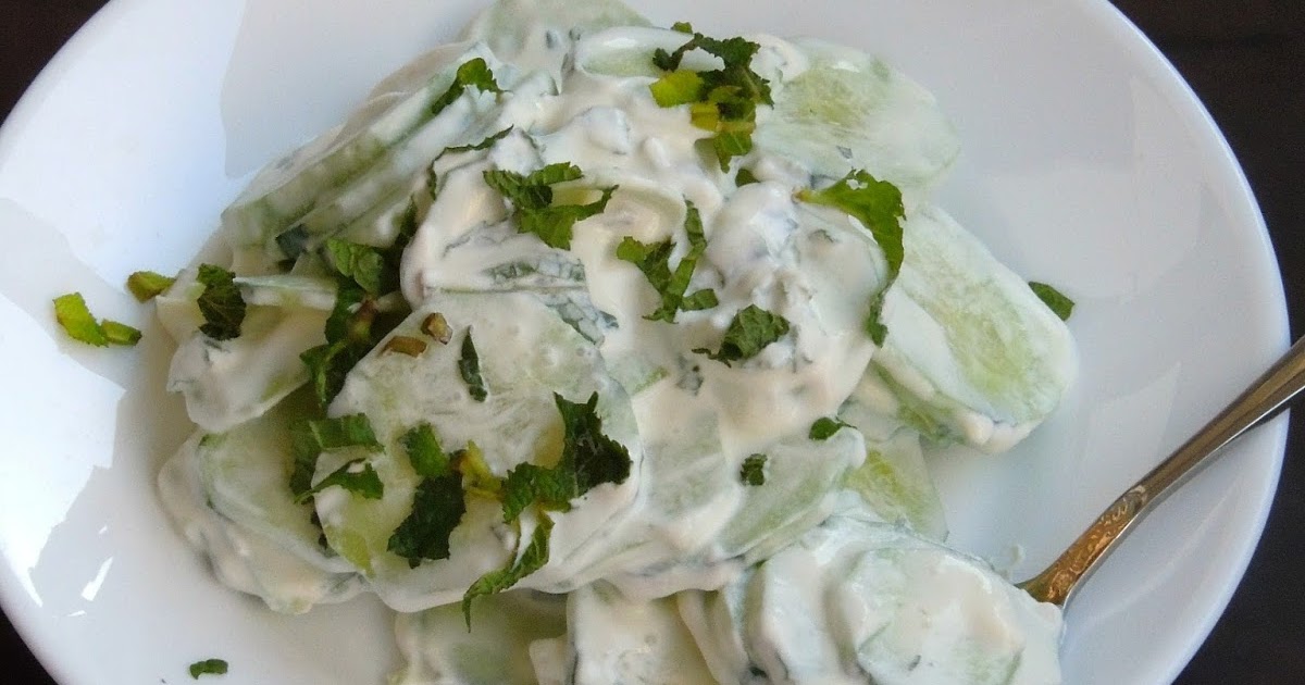 Cucumber Sour Cream Salad Cook N Click