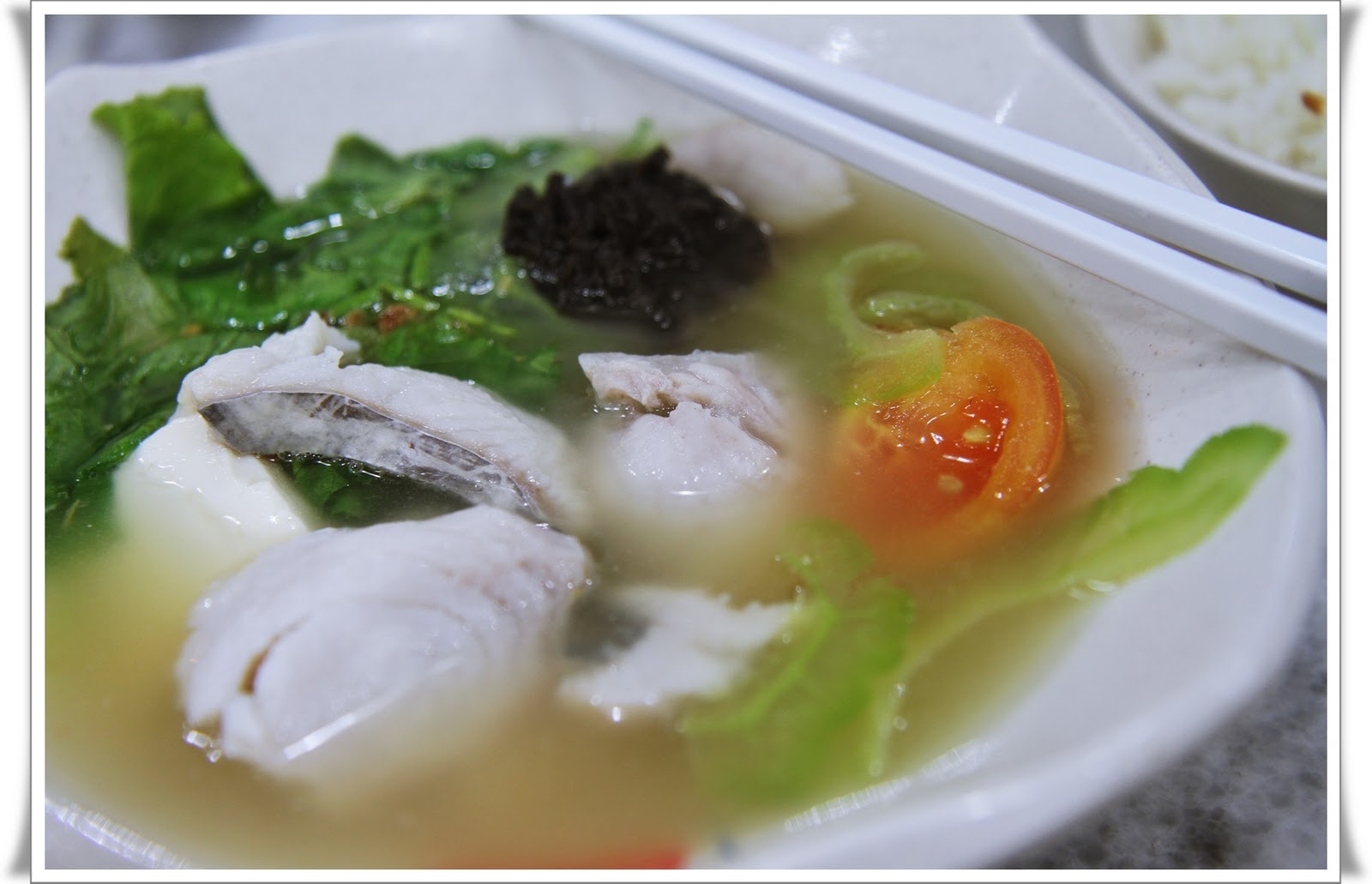 mom . in . apron TEOCHEW SLICE FISH SOUP Compass Point Kopitiam