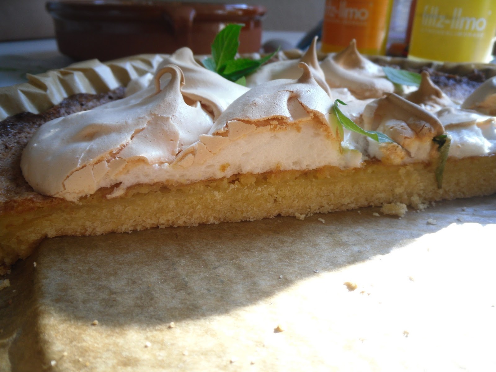 tasty sound: Zitronentarte mit Baiserhaube