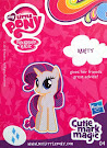 My Little Pony Wave 12A Rarity Blind Bag Card