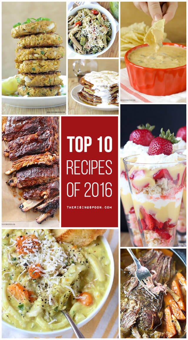 Top 10 Most Popular Recipes On The Rising Spoon in 2016