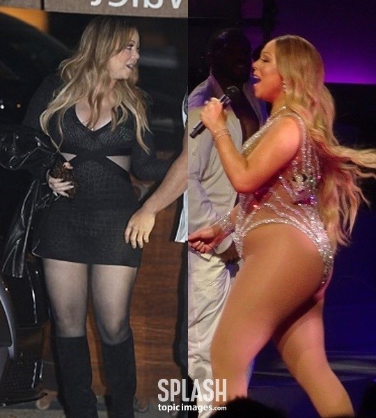 Article: '120 kg Mariah Carey' succeeds with diet... skinny new w...