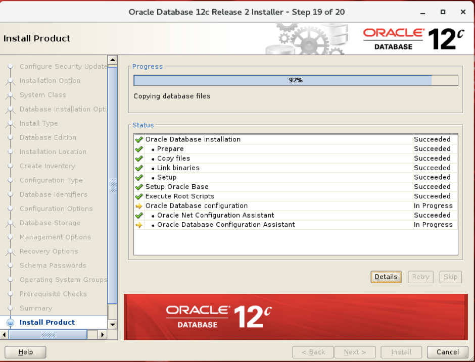 How to install and configure Oracle Database 12.2.0.1 on OEL 7.5 server