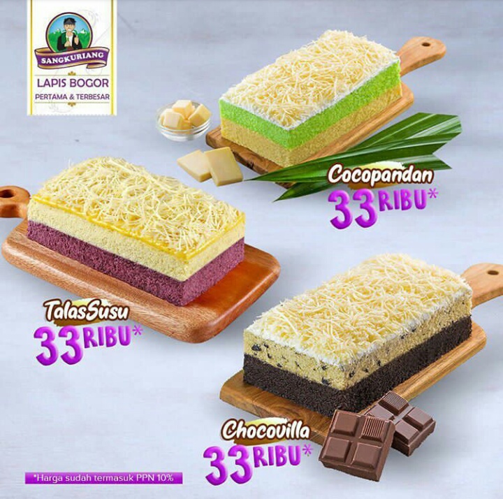 Lapis Bogor Sangkuriang, Oleholeh Khas Bogor Yang Pertama Dan Terbesar