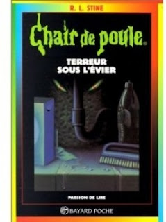 Couverture du livre Chair de Poule Terreur sous l'évier