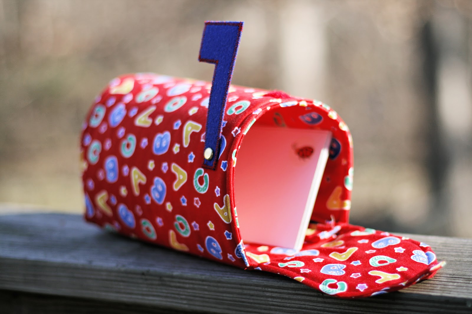 CocktailMom Fabric Mailbox