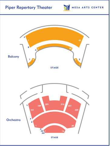 PHX Stages: Seating Charts