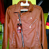 ANL029 Model Jaket Raisa Coklat Tan Modis Panganggur Kulit