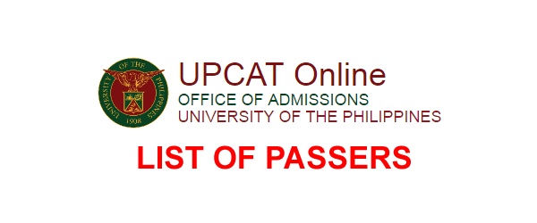 List of Passers: UPCAT Results 2016-2017 List of Passers: UPCAT Results 2016-2017