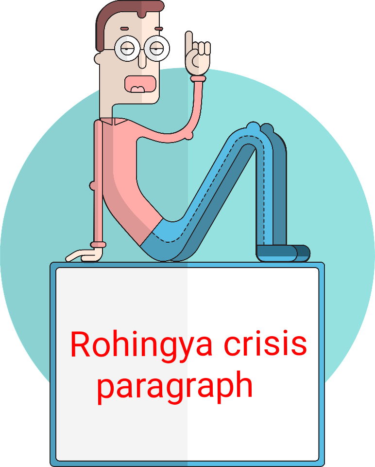 Rohingya crisis paragraph   