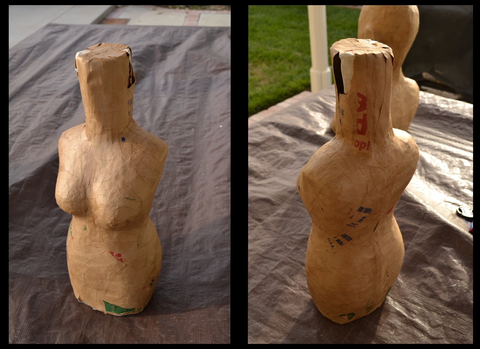 DIY MANNEQUIN in process